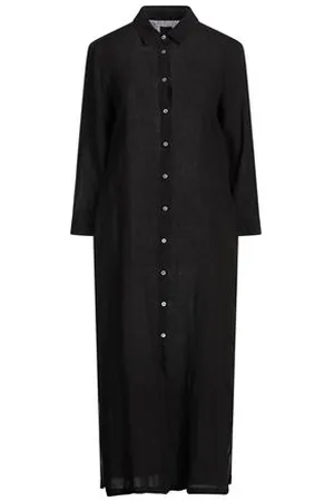 120% Lino VESTIDOS - Vestidos midi