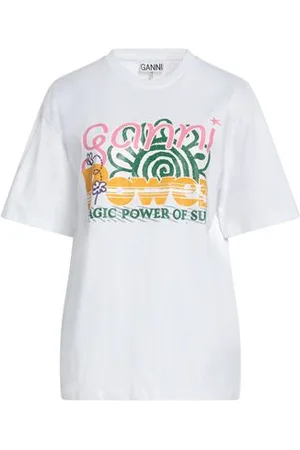 Ganni CAMISETAS Y TOPS - Camisetas