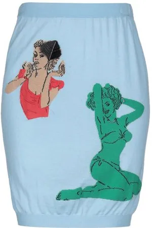 Moschino PARTES DE ABAJO - Faldas midi