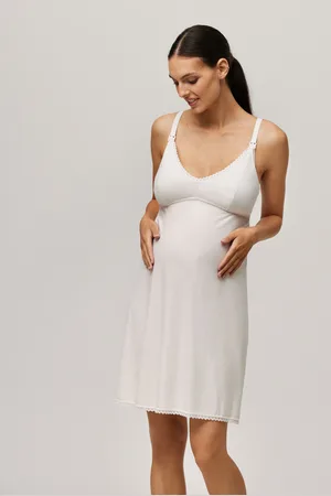 YSABEL MORA Camisón de maternidad tirantes