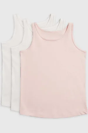 YSABEL MORA Pack de 3 camisetas infantil tirantes