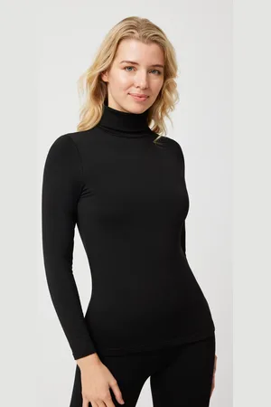 YSABEL MORA Camiseta térmica cuello alto manga larga