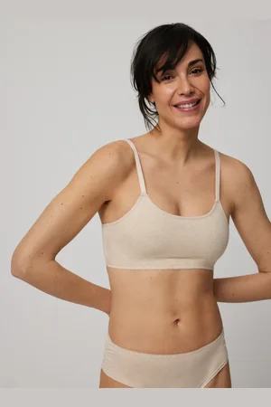 YSABEL MORA Sujetador sin aro sin relleno algodón orgánico