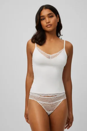 YSABEL MORA Camiseta tirantes detalle encaje