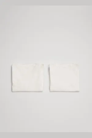 YSABEL MORA Pack 2 bodies bebé básicos manga larga blancos