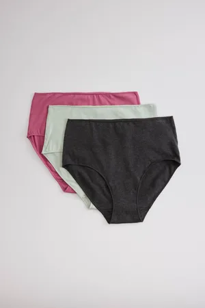 YSABEL MORA Pack de 3 bragas básicas altas colores
