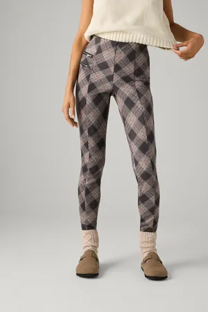 YSABEL MORA Pantalones estampado cuadros