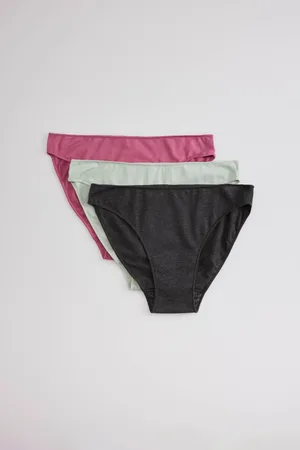 YSABEL MORA Pack de 3 bragas básicas mini colores
