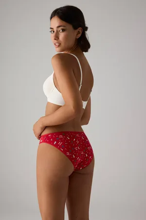 YSABEL MORA Braga mini algodón estampado navidad