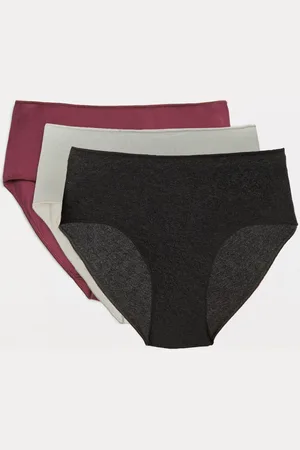 YSABEL MORA Pack de 3 bragas básicas midi colores