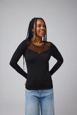 YSABEL MORA Camiseta térmica manga larga plumeti