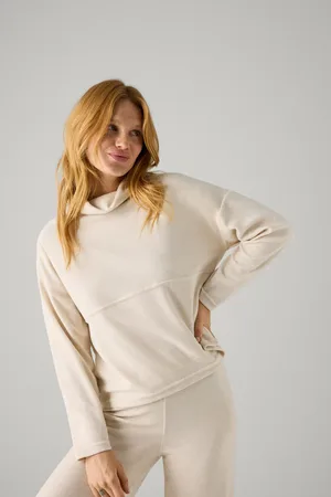 YSABEL MORA Jersey liso de cuello alto