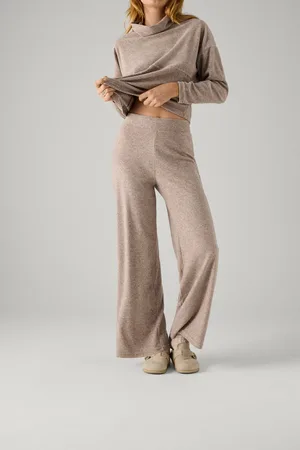 YSABEL MORA Pantalón liso pierna ancha