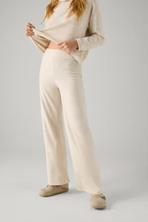 YSABEL MORA Pantalón liso pierna ancha