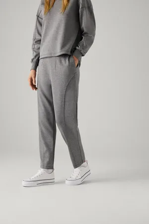 YSABEL MORA Pantalón liso estilo jogger