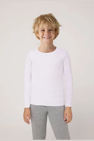 YSABEL MORA Camiseta cálida algodón infantil manga larga