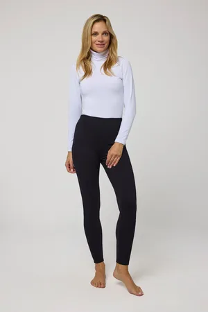 YSABEL MORA Leggings cálidos afelpados de algodón natural