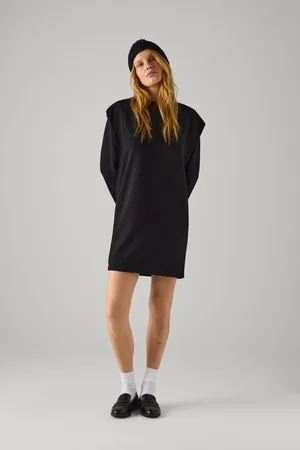 YSABEL MORA Vestido liso manga larga
