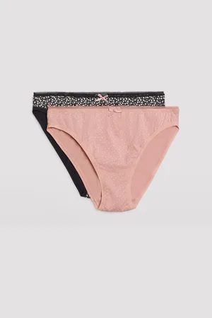 YSABEL MORA Pack de 2 bragas mini estampado floral