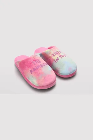 YSABEL MORA Zapatillas de casa estampadas Rainbow