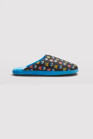 YSABEL MORA Zapatillas de casa estampado gatos