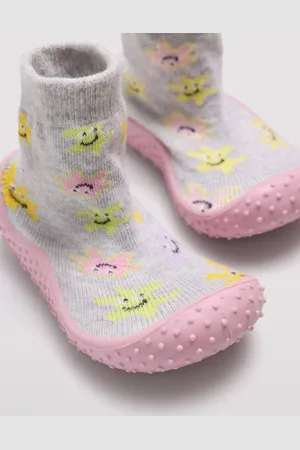 YSABEL MORA Zapatillas calcetín primeros pasos bebé