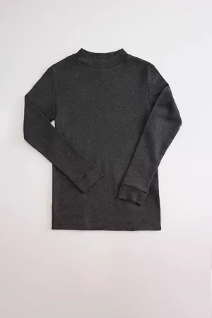 YSABEL MORA Camiseta cálida manga larga cuello semicisne