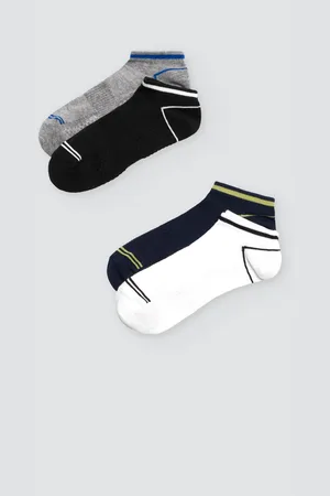 YSABEL MORA Pack 4 calcetines deportivos transpirables cortos hombre surtidos