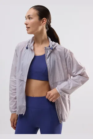 YSABEL MORA Chaqueta deportiva plegable con capucha ajustable