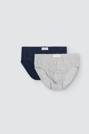 YSABEL MORA Pack de 2 slips estampado clásico