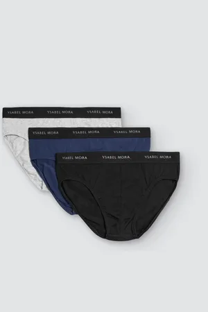 YSABEL MORA Pack de 3 slips básicos lisos