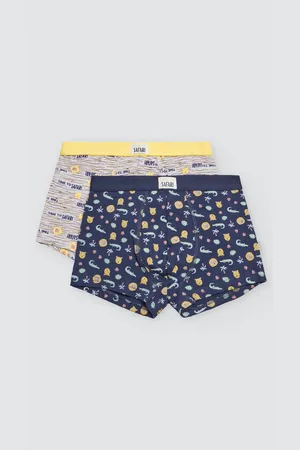 YSABEL MORA Pack de 2 bóxers de niño estampados safari