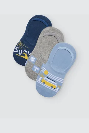 YSABEL MORA Pack 3 calcetines pinkies estampado verano