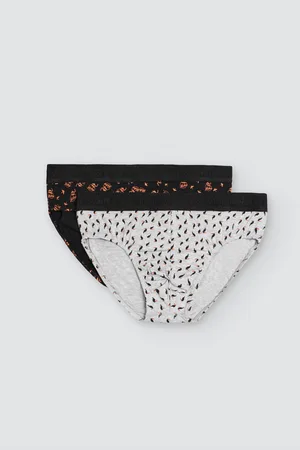 YSABEL MORA Pack de 2 slips estampados Aloha