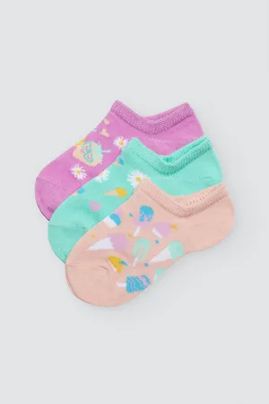 YSABEL MORA Pack 3 calcetines pinkies estampado fantasía
