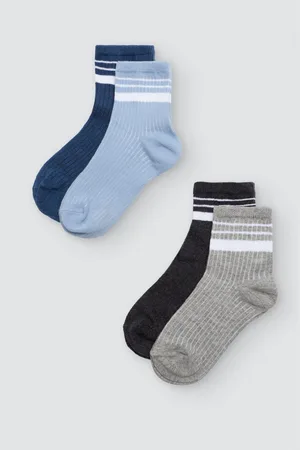 YSABEL MORA Pack 4 calcetines estampados deportivos colores neutros