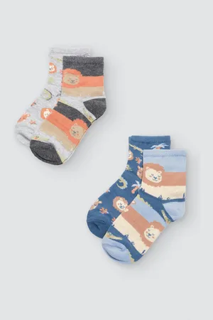 YSABEL MORA Pack 4 calcetines estampado safari