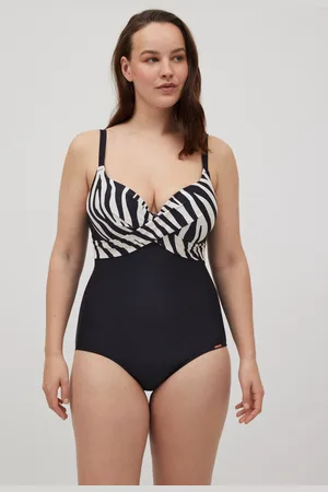 YSABEL MORA Bañador moldeador con aro detalles animal print copas B y D