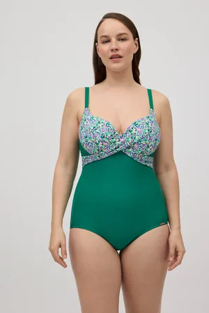 YSABEL MORA Bañador moldeador con aro estampado copa C