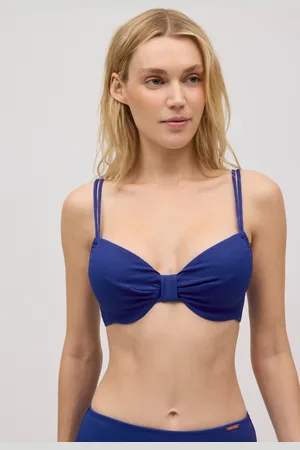 YSABEL MORA Top bikini reductor piqué copas C y D