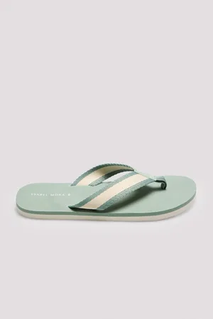 YSABEL MORA Chanclas tiras de tela