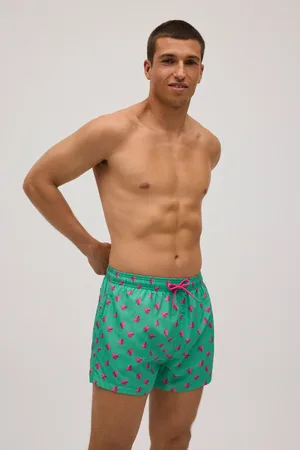 YSABEL MORA Bañador corto ligero estampado pulpos