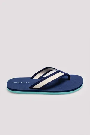 YSABEL MORA Chanclas tiras de tela