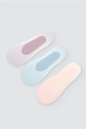 YSABEL MORA Pack 3 calcetines pinkies colores