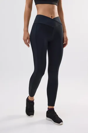 YSABEL MORA Leggings deportivos largos cintura en v