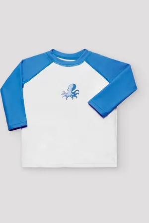 YSABEL MORA Camiseta baño bebé estampado pulpo y mangas
