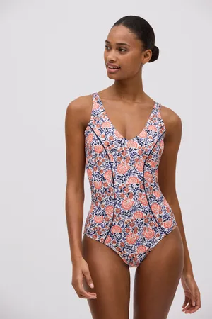 YSABEL MORA Bañador moldeador estampado floral