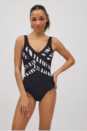 YSABEL MORA Bañador reductor detalles animal print