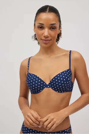 YSABEL MORA Top bikini aro clásico lunares copa B