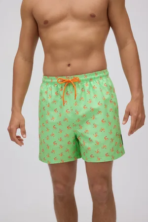 YSABEL MORA Bañador medio estampado seafood